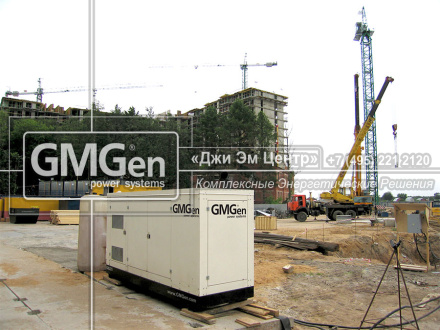 Аренда электростанции 275 кВА GMGen Power Systems GMI275 для строительного объекта