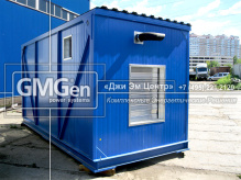 Дизельная электростанция GMI220 в контейнере мощностью 200 кВА для логистического центра