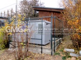 Дизельная электростанция GMM33 мощностью 33 кВА в мини-контейнере для администрации поселка 