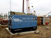 Аренда электростанции 130 кВА GMGen Power Systems GMJ130 для строительной площадки