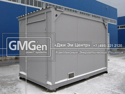 Дизельная электростанция GMGen GMJ165 мощностью 150 кВА для строительства жилого комплекса