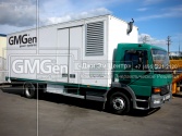 Аренда электростанции GMGen Power Systems в контейнере на шасси