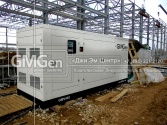 Аренда электростанции GMGen Power Systems 440 кВА для строительной площадки