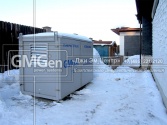 Дизельная электростанция GMM33 мощностью 35 кВА в мини-контейнере для частного загородного дома