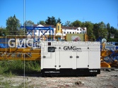 Электростанция GMJ130 мощностью 130 кВА в кожухе для строительства отеля в г. Сочи