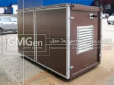 Дизельная электростанция GMM44 в мини-контейнере 40 кВА и ИБП GMUPS ACTION 30 для строительной организации