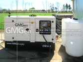 Аренда электростанции GMGen Power Systems мощностью 45 кВА для строительной площадки